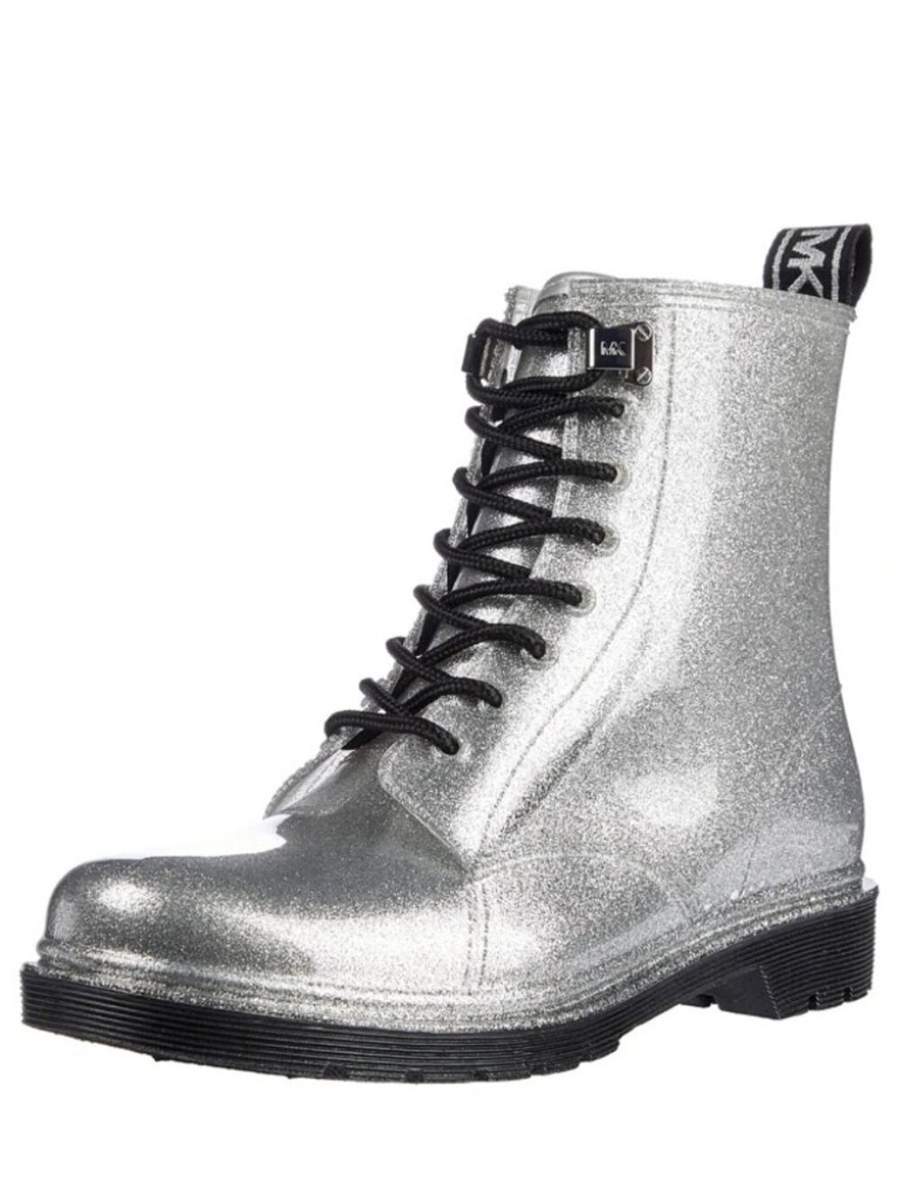MICHAEL KORS women's silver boots size 6